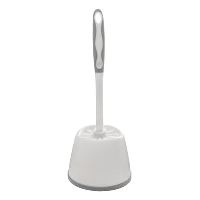 B&Q -  Toilet Brush And HolderGrey