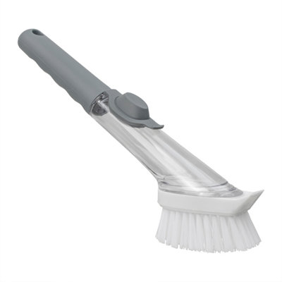 Jvl Soap Dispenser Dish Brush With Refill Head from B&Q