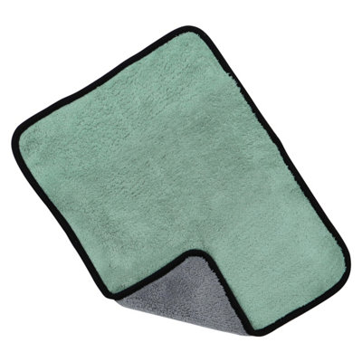 Jvl Microfibre Cloth, Grey And Green B&Q