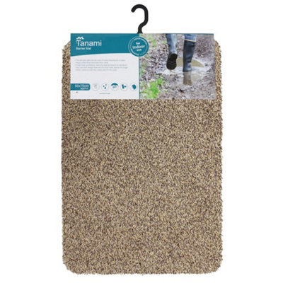 Jvl Tanami Machine Washable Barrier Doormat  50X75Cm Beige from B&Q