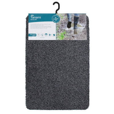 Jvl Tanami Machine Washable Barrier Doormat  50X75Cm Charcoal from B&Q