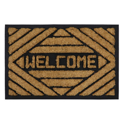 Jvl Tuffscrape Coir Lines40X60CmWelcome from B&Q