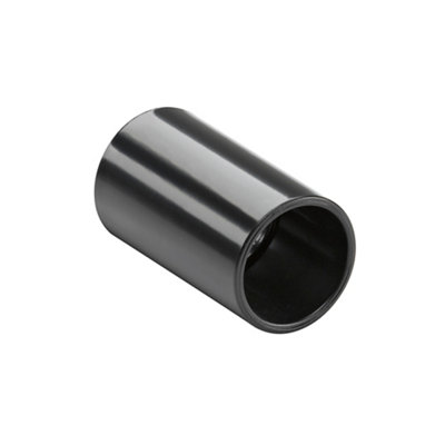 Mk Black (W)20mm Trunking CouplerPack Of 2 from B&Q