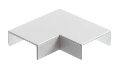 Mk White 40mm X Flat 90° Plastic Angle Joint from B&Q
