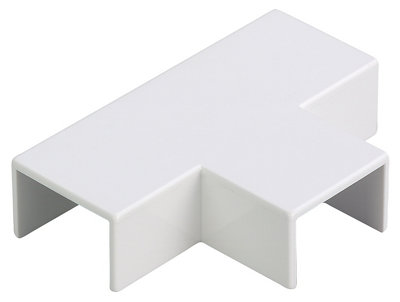 Mk Flat 16mm White Inspection Tee from B&Q