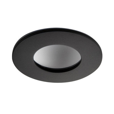 Luminosa Lighting Luminosa Orbitalpro 4Cct 9W Recessed Downlight Matt Paint Ip65 Black