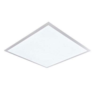 Luminosa Lighting Luminosa Stratus Base 6000K 36W Integrated Led Panel White Paint from B&Q