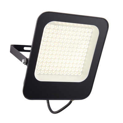 Luminosa Lighting Luminosa Guard 100W Ip65 100W Outdoor Flood Light Matt Black Paint from B&Q
