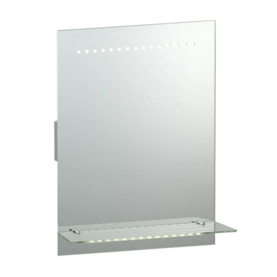 Luminosa Lighting Luminosa Omega Bathroom Illuminated Mirror Wall Light Ip44 from B&Q