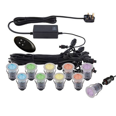 Saxby Ikon Pro Decking/plinth Lights Kits from B&Q