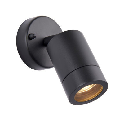 Luminosa Lighting Luminosa Palin Outdoor Spotlight Anthracite Grey Ip44 from B&Q