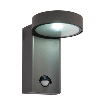 Anson Lighting  Taupo Outdoor Pir Ip44 9W Cool White from B&Q