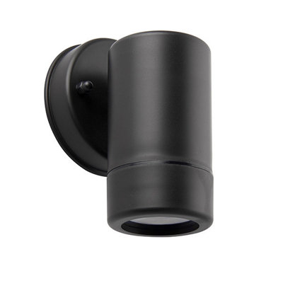 Luminosa Lighting Luminosa Icarus Outdoor Wall Downlight Black Ip44Gu10 from B&Q