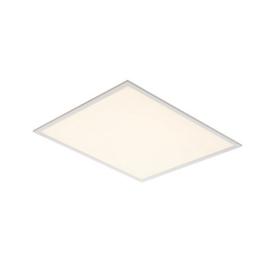 Luminosa Lighting Luminosa Stratus 40W Integrated Led Panel White Paint from B&Q
