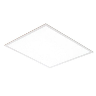 Luminosa Lighting Luminosa Stratus Recessed Panel Light 6000K 40W White Paint from B&Q