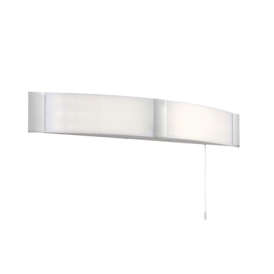 Anson Lighting Adler Shaver Chrome Bathroom Ip44 6W Cool White from B&Q