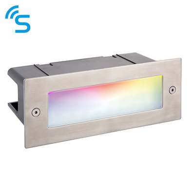 Luminosa Lighting Luminosa Smart Seina Outdoor Led 3.5W Recessed Brick LightMarine Grade Stainless SteelIp44 from B&Q