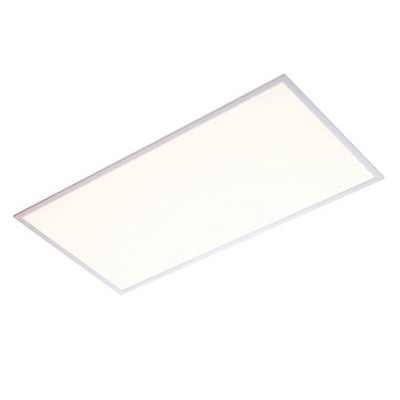 Luminosa Lighting Luminosa Stratus Recessed Panel Light 50W White Paint from B&Q