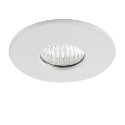 Luminosa Lighting Luminosa Lalo Bathroom Recessed Downlight 4000K Ip44 4W Matt White Paint from B&Q