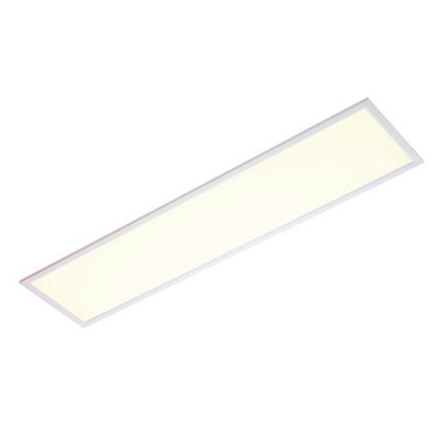 Luminosa Lighting Luminosa Stratus Recessed Panel Light 40W White Paint from B&Q