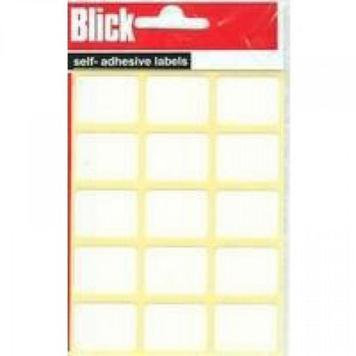 Blickle Blick Rs00165 19mm X 25mm Label BagWhite from B&Q