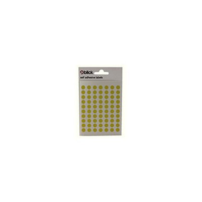 Blickle Blick Rs00345 8mm Label BagYellow from B&Q