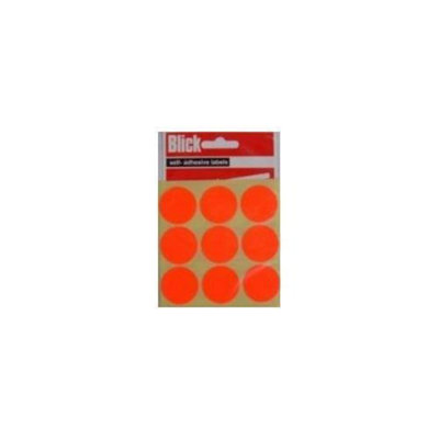 Blickle Blick Rs00515 29mm Fluo Label BagRed from B&Q