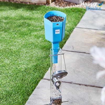 Garden Gear Happy Beaks Automatic Feeding Scoop For Wild Garden Bird SeedPeanuts & Suet Pellet Feeding Stations from B&Q
