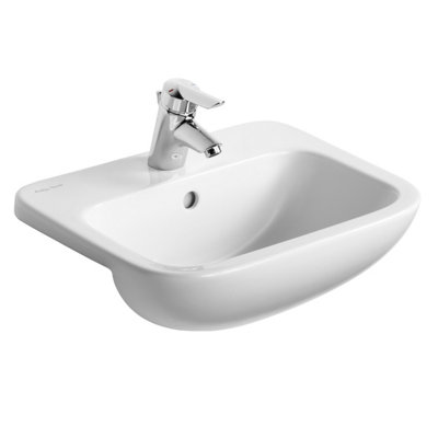 Armitage Shanks Ideal Standard Profile 21 Semi Countertop Washbasin 500mm S249201 from B&Q