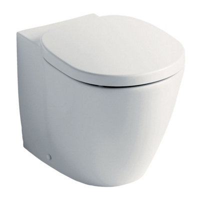 Ideal Standard Concept Concealed Back To Wall Toilet Pan 365mm White (Pan Only) from B&Q