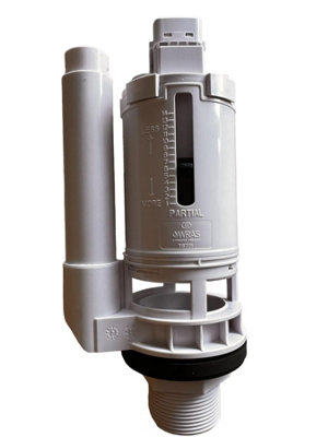 FixTheBog (Sr03467) Ideal Standard 1.5 Dual Flush Pneumatic Outlet Valve And Cage from B&Q