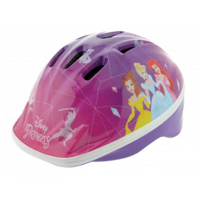 MV Sports Disney Princess Officially Licensed Kids Bike Safety Helmet from B&Q