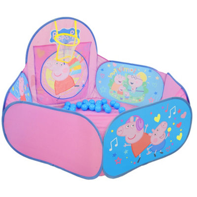 Peppa Pig Quick Up Activity Ball Pit With Balls None - Image 9