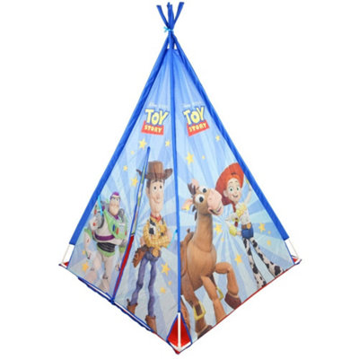 MV Sports Toy Story Official Teepee Triangular Kids Play Tent Easy Set Up Wigwam Tipi Den from B&Q