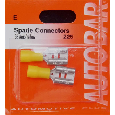 225 Wire Cable Female Spade Connectors 35 Amp Electrical Replacement By Auto Bar - Image 4
