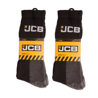 Jcb Workwear Apparel SocksMen's Size 6-116 Pairs from B&Q