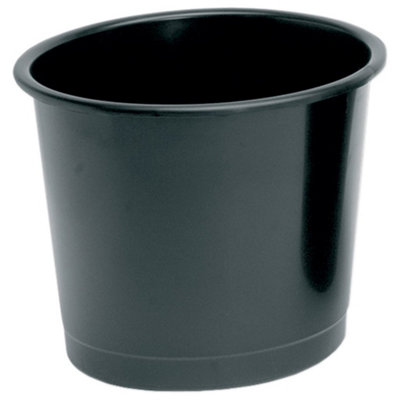 Fivestar 5 Star 330860 Waste Bin Polypropylene 14 Litres D304Xh254mm Black from B&Q