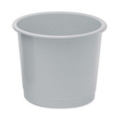 Fivestar 5 Star 330895 Waste Bin Polypropylene 14 Litres D304Xh254mm Grey from B&Q