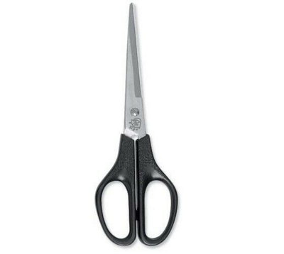 Accessotech Black Stainless Steel 160mm Scissors Precision Cutting Tool For HomeOffice & Crafts from B&Q