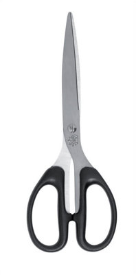 Fivestar 5 Star Large Black 207mm Heavy Duty Multipurpose Scissors Titanium Coated from B&Q