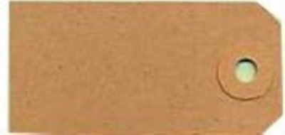 Merigous Merit Unstrung Tag 108X54mm Buff Ref Tg8024 Pack Of 1000
