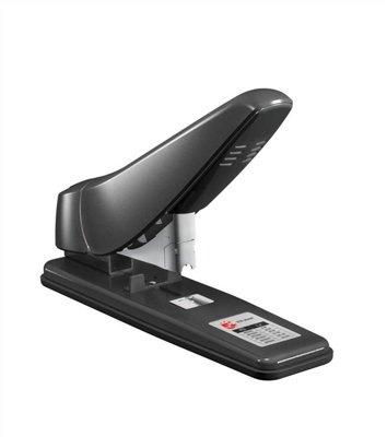 Fivestar 5 Star Stapler Heavy Duty Office Lever Arm All-Steel Capacity 200 Sheets Black Ref 918261 from B&Q