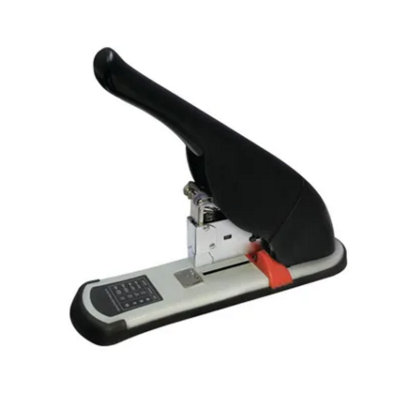 5 Star Office Heavy Duty Lever Arm Stapler All-Steel 100 Sheets Capacity Black from B&Q