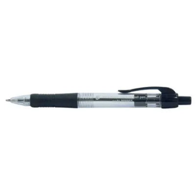 Fivestar 5 Star Ball Pen Retractable Medium 1.0mm Tip 0.3mm Line Black Pack Of 10 from B&Q