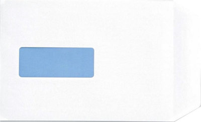 Fivestar 5 Star Envelopes Pocket Peel And Seal Window 100Gsm White C5 Ref Pack Of 500 from B&Q