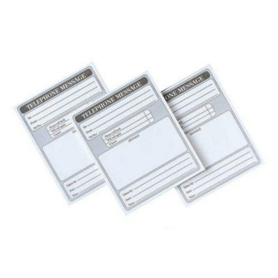 B&Q -  5 Star Telephone Message Pad 160Page
