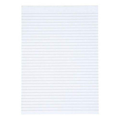 Fivestar 5 Star Value Memo Pad Headbound 60Gsm Ruled 160Pp A4 White Paper Pack Of 10 from B&Q