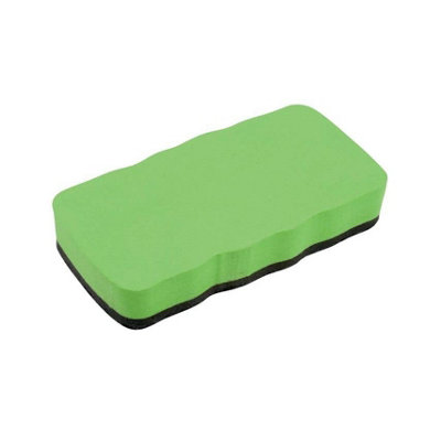 Fivestar 5 Star Elite Drywipe Eraser Magnetic Lime Green from B&Q