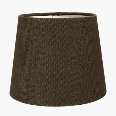 Pacific Lifestyle 15Cm Grey Handloom Tapered Lemon Clip Shade from B&Q
