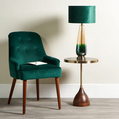 Pagazzi Lighting Pagazzi Elena Green Table Lamp from B&Q